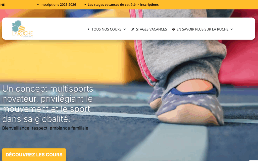 Nouveau site internet !