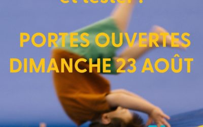 PORTES OUVERTES – Dimanche 23 août